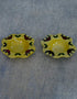 Blue Pottery T-Light Holder Set Of 2 pcs